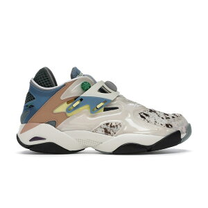 Reebok [{bN Y Xj[J[ yReebok Pump Court Brain Deadz TCY US_M_13 Paper White/Goal Green-Rush Red