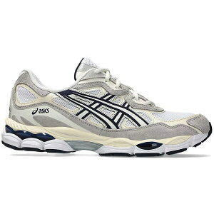 ASICS �A�V�b�N�X �����Y �X�j�[�J�[ �yASICS Gel-NYC White Grey Midnight�z �T�C�Y US_6.5(24.5cm) White/Midnight