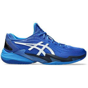 ASICS アシックス メンズ スニーカー 【ASICS Court FF 3 Novak Tuna Blue Pure Silver】 サイズ US_7(25.0cm) Tuna Blue/Pure Silver