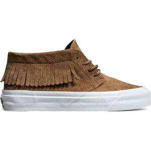 Vans oY fB[X Xj[J[ yVans Chukka Moc DX Suede Brown Blanc de Blanc (Women's)z TCY US_7(24.0cm) Brown/Blanc de Blanc