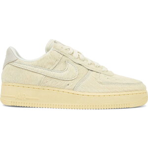 Nike �i�C�L ���f�B�[�X �X�j�[�J�[ �yNike Air Force 1 Low '07 Sail Pony Hair (Women's)�z �T�C�Y US_6.5(23.5cm) Sail/Muslin