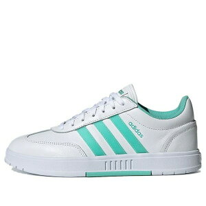 adidas �A�f�B�_�X ���f�B�[�X �X�j�[�J�[ �y(WMNS) adidas neo Gradas Shoes White/Green H01225�z �T�C�Y US_5.5(22.5cm)