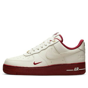Nike �i�C�L ���f�B�[�X �X�j�[�J�[ �y(WMNS) Nike Air Force 1 '07 SE '40th Anniversary - Sail Team Red' DQ7582-100�z �T�C�Y US_9(26.0cm)