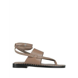 アッシュ レディース サンダル シューズ Toe strap sandals Khaki