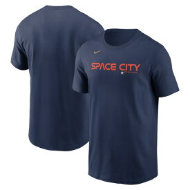 ナイキ メンズ Tシャツ トップス Houston Astros Nike City Connect Wordmark TShirt Navy