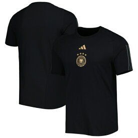 アディダス メンズ Tシャツ トップス Germany National Team adidas Crest TShirt Black