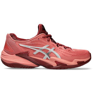 ASICS �A�V�b�N�X ���f�B�[�X �X�j�[�J�[ �yASICS Court FF 3 Light Garnet White (Women's)�z �T�C�Y US_9.5(26.5cm) Light Garnet/White