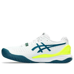 ASICS AVbNX Y Xj[J[ yASICS Gel-Resolution 9 Wide 'White Restful Teal' 1041A376-101z TCY US_9(27.0cm)