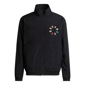 adidas AfB_X Y Xj[J[ yadidas originals St Woven Tt Casual Stand Collar Sports Jacket Black H37735z TCY US_M_M
