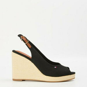 トミー ヒルフィガー レディース サンダル シューズ Iconic Elena Sling Back Wedges