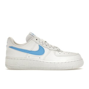 Nike �i�C�L ���f�B�[�X �X�j�[�J�[ �yNike Air Force 1 Low '07 White University Blue (Women's)�z �T�C�Y US_7(24.0cm) White/White/Volt/University Blue