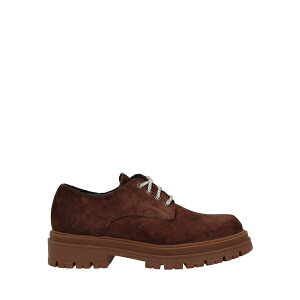 �y���������z �f�B�o�C���t�H�� ���f�B�[�X �I�b�N�X�t�H�[�h �V���[�Y Lace-up shoes Brown
