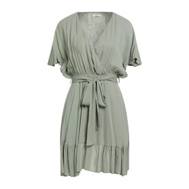 【送料無料】 フラコミーナ レディース ワンピース トップス Mini dresses Green
