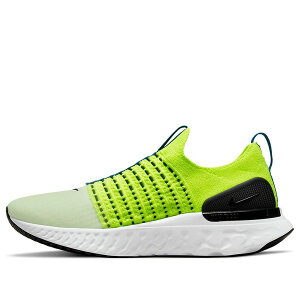 Nike �i�C�L �����Y �X�j�[�J�[ �yNike React Phantom Run Flyknit 2 'White Yellow' DM7603-700�z �T�C�Y US_9(27.0cm)