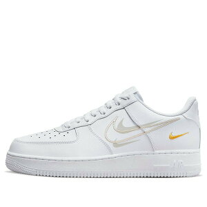 Nike �i�C�L �����Y �X�j�[�J�[ �yNike Air Force 1 '07 'Multi Swoosh - White Solar Flare' DX2650-100�z �T�C�Y US_M_13