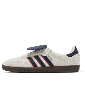 adidas �A�f�B�_�X �����Y �X�j�[�J�[ �yadidas Samba OG 'Crystal White Dark Blue' IE9169�z �T�C�Y US_M_4