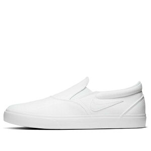Nike �i�C�L �����Y �X�j�[�J�[ �yNike Charge Slip SB 'Triple White' CT3523-100�z �T�C�Y US_6(24.0cm)