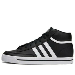 adidas �A�f�B�_�X �����Y �X�j�[�J�[ �yadidas Neo Retrovulc Mid Shoes 'Black White' GW8370�z �T�C�Y US_11(29.0cm)