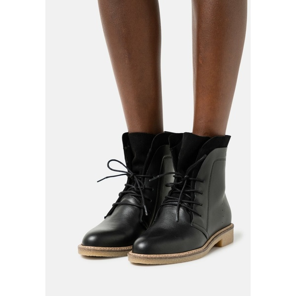 ハブ レディース シューズ ブーツ レインブーツ black boots ankle SINES Lace-up - 超歓迎された 全商品無料サイズ交換 新作販売