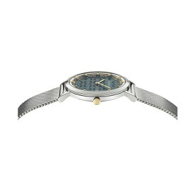 ヴェルサーチ レディース 腕時計 アクセサリー Women's Swiss New Generation Stainless Steel Mesh Bracelet Watch 36mm Stainless Steel
