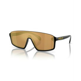 ラルフローレン レディース サングラス＆アイウェア アクセサリー Unisex Sunglasses, Mirror PH4211U Shiny Black