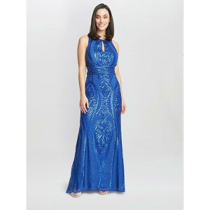 �W�[�i�o�b�R�[�j ���f�B�[�X �����s�[�X �g�b�v�X Natalie Sequin Beaded Keyhole Maxi Dress