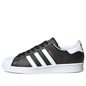 adidas �A�f�B�_�X �����Y �X�j�[�J�[ �yadidas Originals Superstar Shoes 'Black White Gold' FX2331�z �T�C�Y US_10.5(28.5cm)