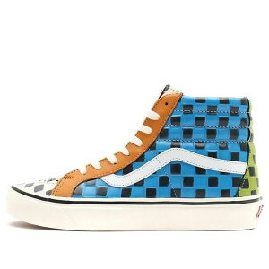 Vans �o���Y �����Y �X�j�[�J�[ �yVans SK8-HI 38 DX 'Anaheim Factory - Multi-Color Checkerboard' VN0A38GF9ID�z �T�C�Y US_8.5(26.5cm)