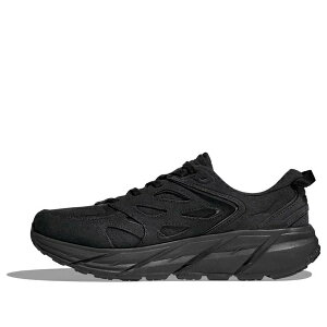 HOKA ONE ONE �z�J�I�l�I�l �����Y �X�j�[�J�[ �yHOKA ONE ONE Clifton L Suede 'Triple Black' 1122571-BBLC�z �T�C�Y US_10(28.0cm)