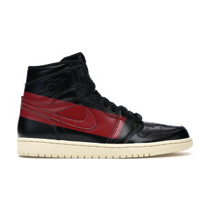 Jordan W[_ Y Xj[J[ yJordan 1 Retro High OG Defiant Couturez TCY US_9.5(27.5cm) Black/Gym Red-Muslin