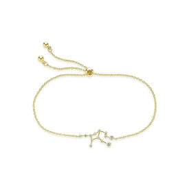 スターリングフォーエバー レディース ブレスレット・バングル・アンクレット アクセサリー Women's Virgo Constellation Bracelet 14K Gold Plated