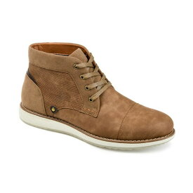 ヴァンセ カンパニー メンズ ブーツ シューズ Austin Men's Cap Toe Chukka Boot Tan