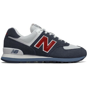 New Balance �j���[�o�����X �����Y �X�j�[�J�[ �yNew Balance 574 Classic Core Plus Navy Red�z �T�C�Y US_5.5(23.5cm) Navy/Red