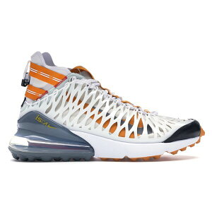 Nike �i�C�L �����Y �X�j�[�J�[ �yNike Air Max 270 ISPA White Amber Rise�z �T�C�Y US_9.5(27.5cm) White/Ghost Aqua-Amber Rise