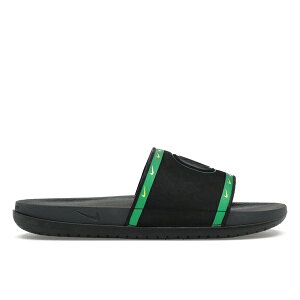 Nike �i�C�L �����Y �X�j�[�J�[ �yNike Offcourt Slide Oregon�z �T�C�Y US_12(30.0cm) Black/Apple Green/Yellow Strike/Anthracite