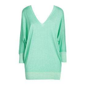 【送料無料】 マロ レディース ニット&セーター アウター Sweaters Green