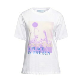 【送料無料】 マイナス レディース Tシャツ トップス T-shirts White