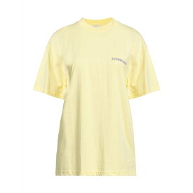 【送料無料】 リビンクール レディース Tシャツ トップス T-shirts Yellow