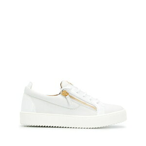 �W���[�b�y�U�m�b�e�B �����Y �X�j�[�J�[ �V���[�Y Frankie double-zip low-top sneakers White