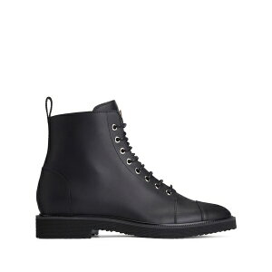 �W���[�b�y�U�m�b�e�B �����Y �u�[�c �V���[�Y Chris low lace-up fastening leather boots Black