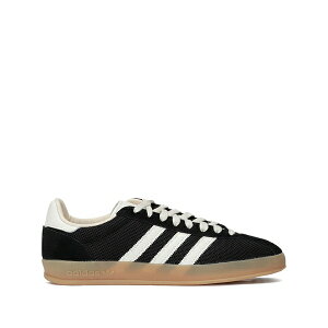 �A�f�B�_�X �����Y �X�j�[�J�[ �V���[�Y Gazelle indoor pro panelled sneakers Black