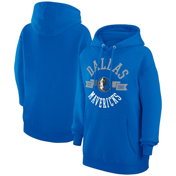 【送料無料】 カールバンクス レディース パーカー・スウェットシャツ アウター Dallas Mavericks GIII 4Her by Carl Banks Women's City Pullover Hoodie Blue：asty