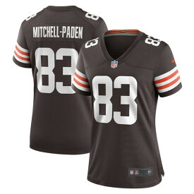 【送料無料】 ナイキ レディース ユニフォーム トップス Zaire MitchellPaden Cleveland Browns Nike Women's Team Game Jersey Brown