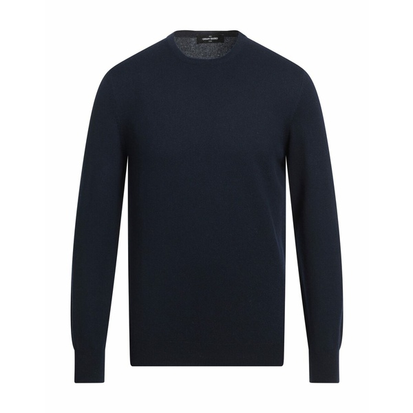 GRAN SASSO グランサッソ ニットセーター アウター メンズ Sweaters Midnight blue オンラインストア販売 