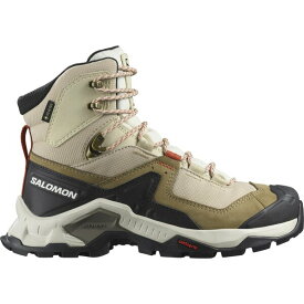 サロモン レディース ブーツ シューズ Salomon Women's Quest Element GORE-TEX Hiking Boots White/Orange