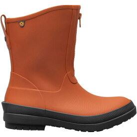 ボグス レディース ブーツ シューズ Bogs Women's Amanda II Zip Waterproof Rain Boots Burnt Orange