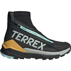 アディダス メンズ ブーツ シューズ adidas Men's Terrex Free Hiker 2 COLD.RDY Waterproof Hiking Boots Black/Silver