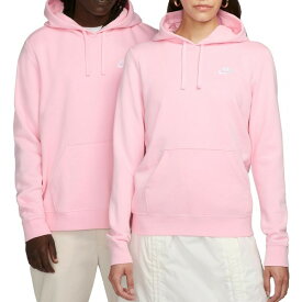 ナイキ レディース パーカー・スウェットシャツ アウター Nike Sportswear Women's Club Fleece Pullover Hoodie Med Soft Pink