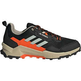 アディダス メンズ ブーツ シューズ adidas Men's Terrex AX4 Primegreen Hiking Shoes Black/Silver/Orange