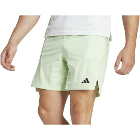 アディダス メンズ ハーフ＆ショーツ ボトムス adidas Men's Designed for Training 9'' Workout Shorts Semi Green Spark